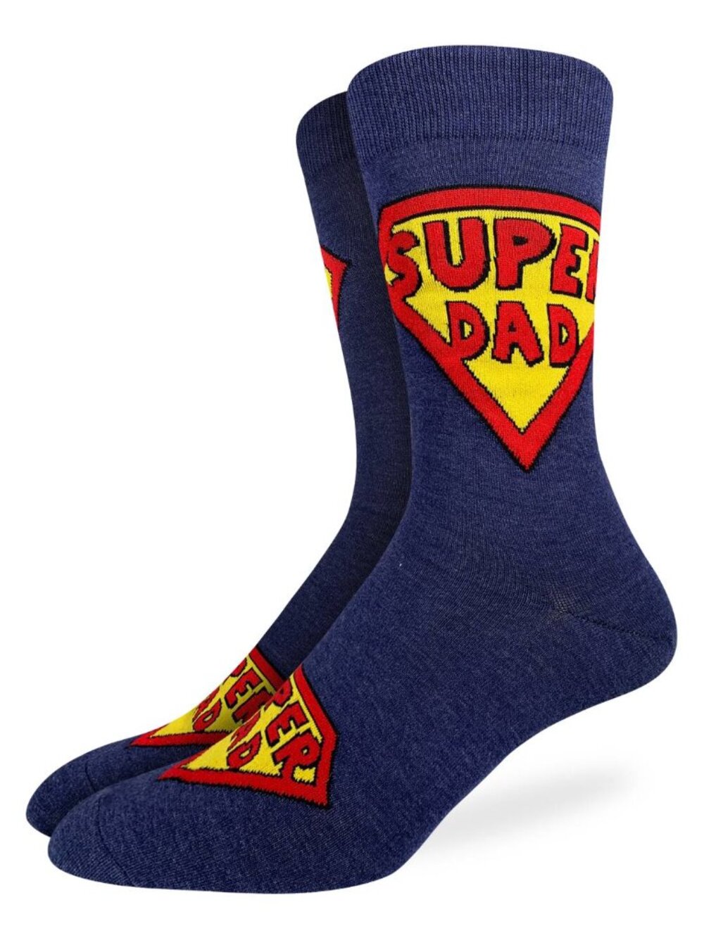 Men's Good Luck Sock Crew Socks | Super Dad Socks | NWT